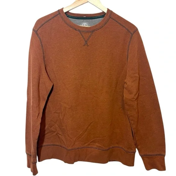 G.H. Bass & Co. Men's Crew Neck Pullover Sweatshirt... Size L - Picture 2 of 9